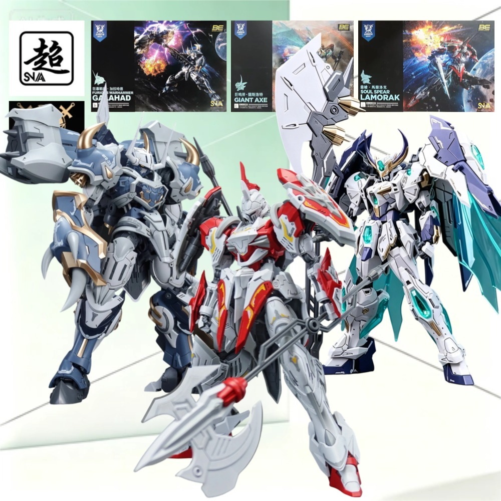 Model Kit Lancelot - SNAA Round Table Knight 3-in-1 Montagemodell-Set