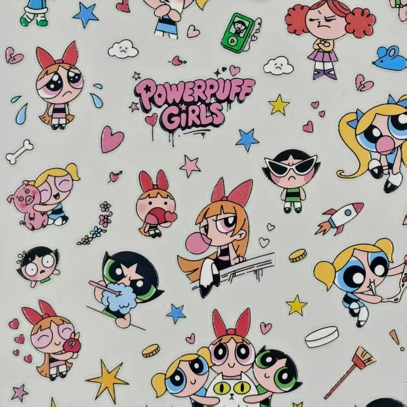 Powerpuff Girls Aufkleber, was – Model Kit Anime Girl Bewertung und Preis