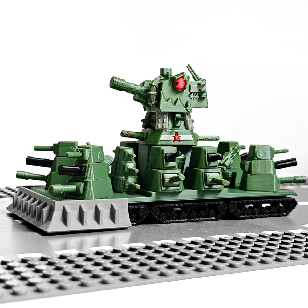 3D-gedrucktes KV-44M Super-Sch – Model Kit Fantasy Bewertung und Preis